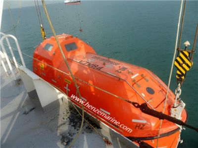 6.5m Totally Enclosed F.R.P Lifeboat of 36 persons With CCS Certificate for Sale